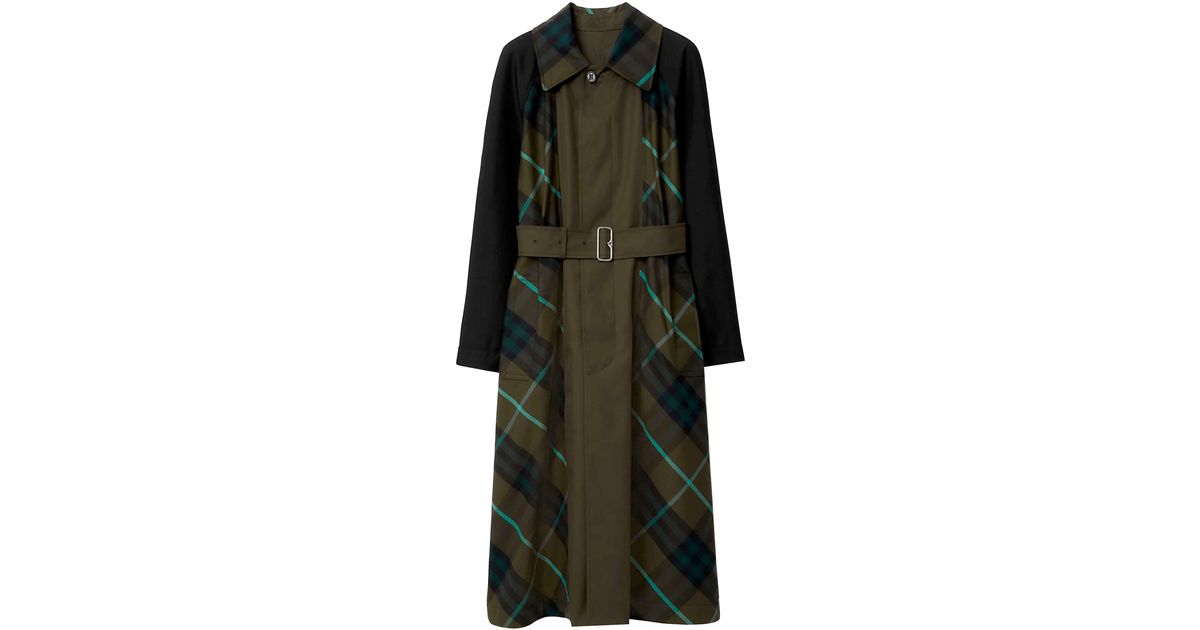 Burberry Bradford Reversible Raincoat in Black Lyst