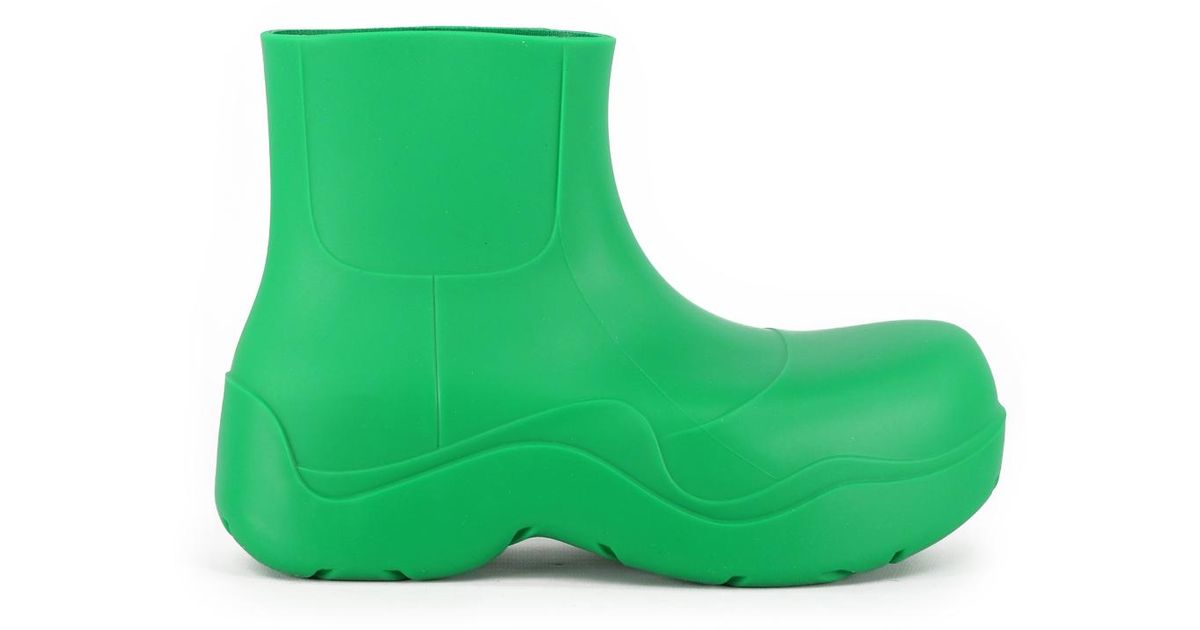 Bottega Veneta Puddle Biodegradable-rubber Ankle Boots in Green - Save 30%  | Lyst Australia