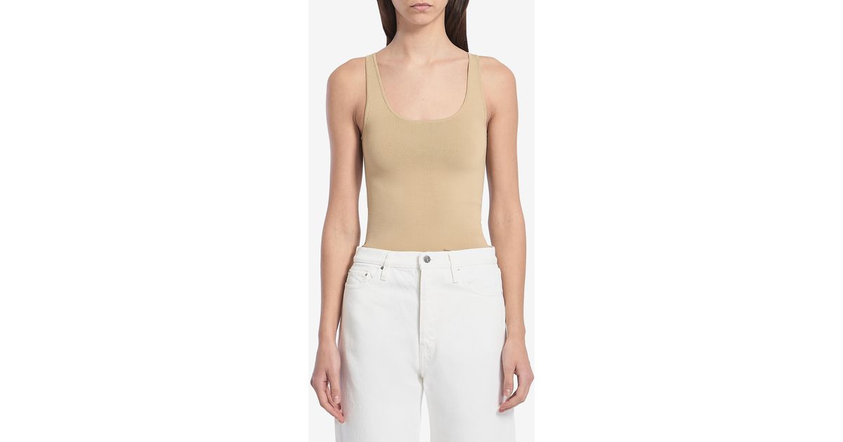 Toteme Women's Viscose Blend Tank Top White