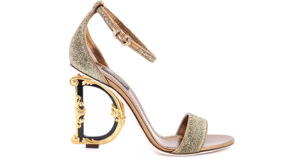 dg gold heels