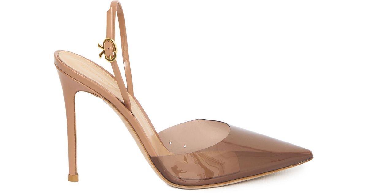 Gianvito Rossi Ribbon D'orsay Pumps in Pink Lyst