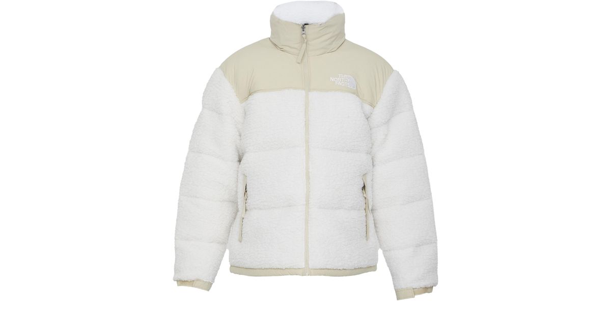 The North Face Sherpa Nuptse Jacket in White for Men | Lyst