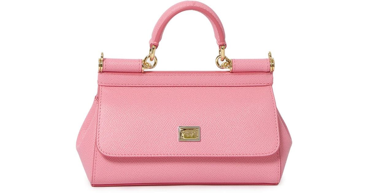 Dolce gabbana bag pink sale