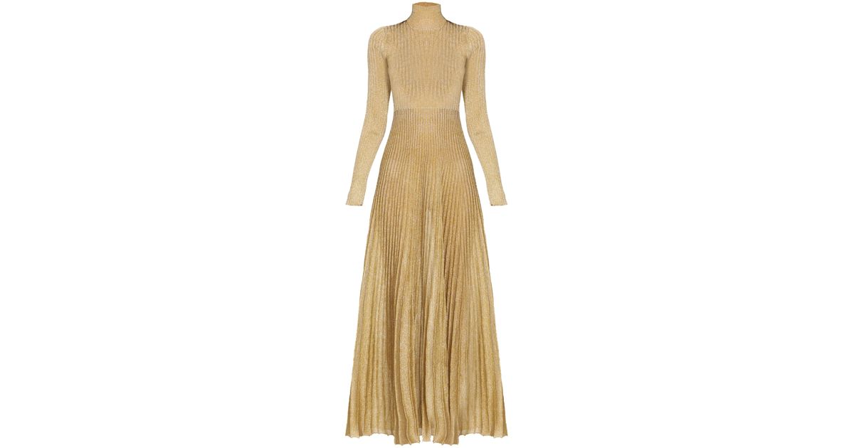 KHAITE Jupiter Dress in Natural | Lyst