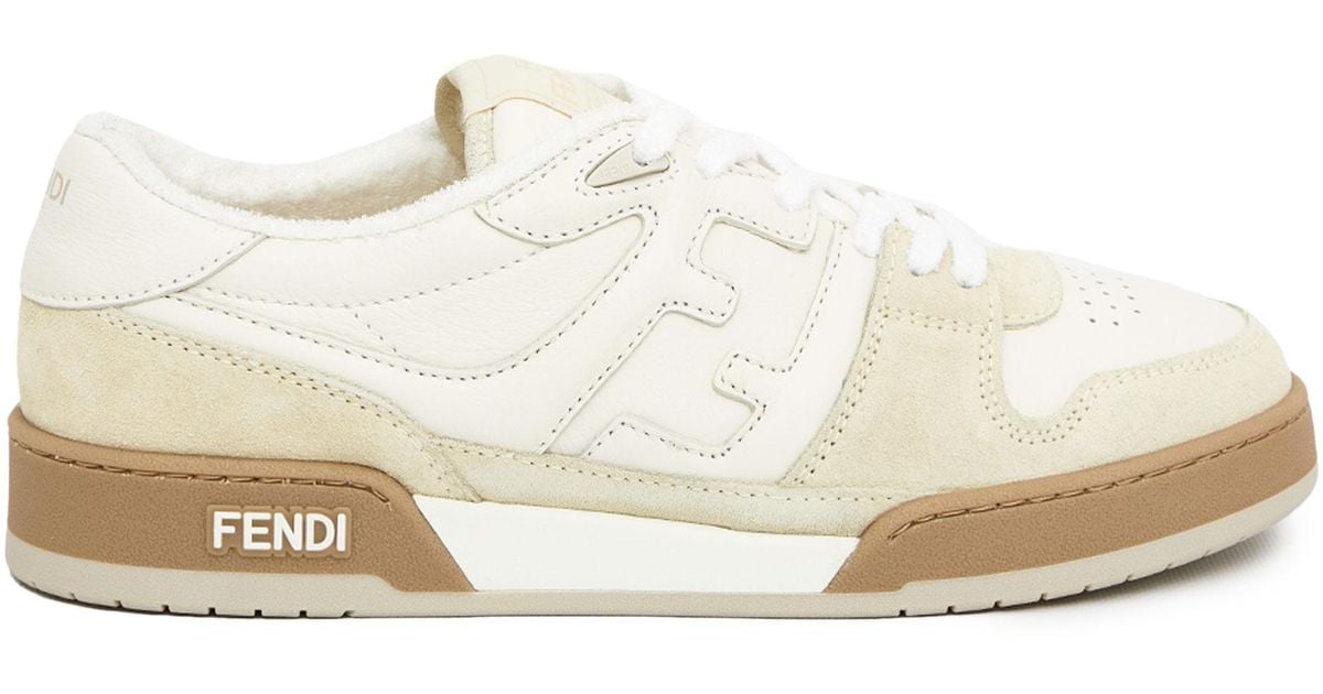 white fendi sneakers womens