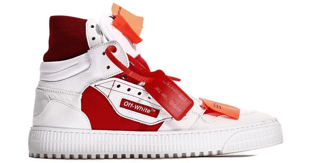 off white off court red