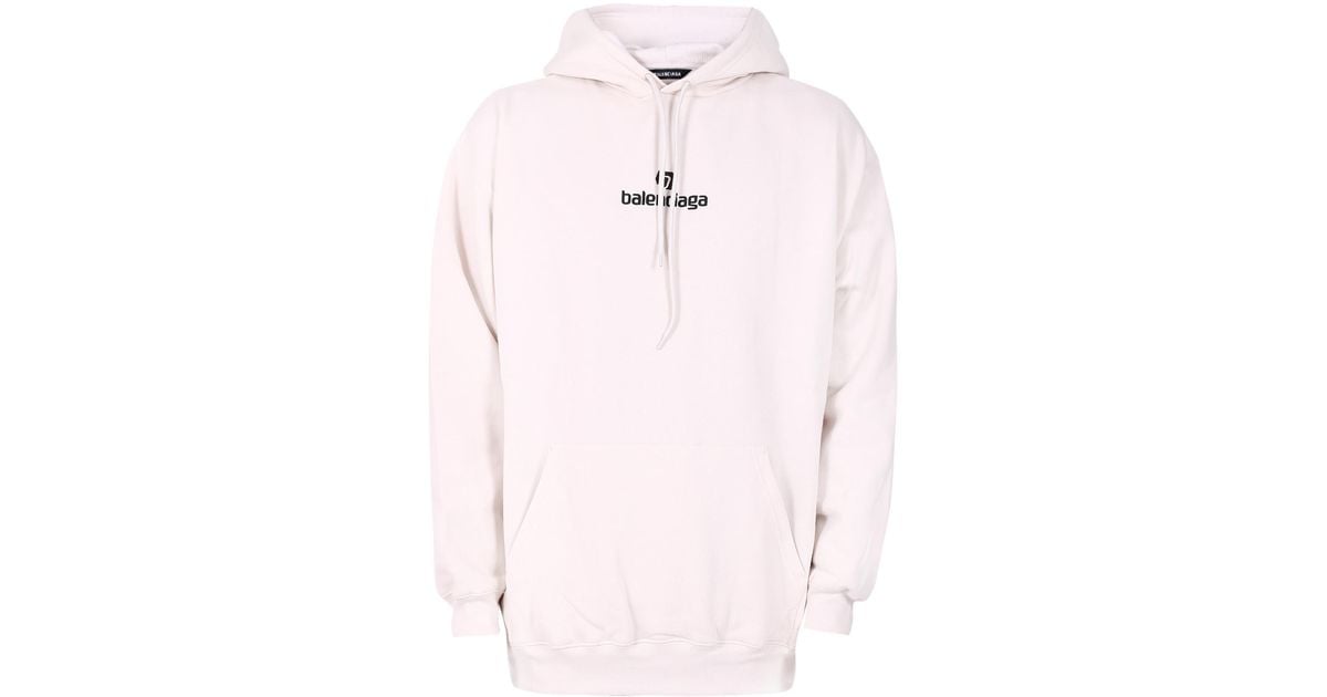 balenciaga sweatshirt white