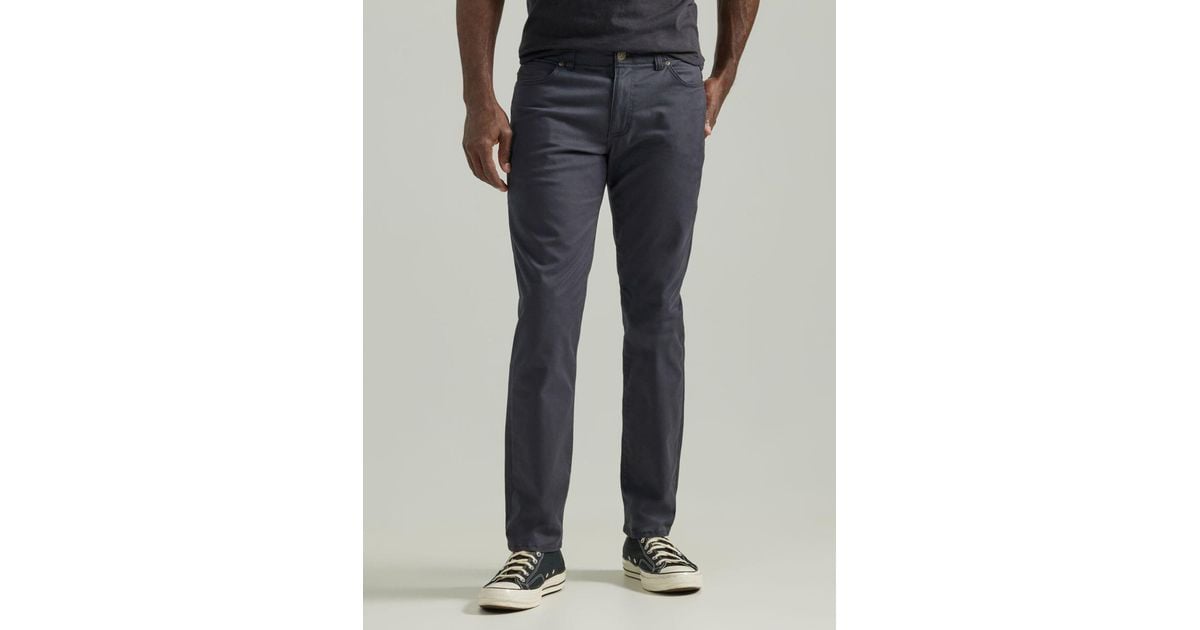 for Extreme Motion Lee Fit Straight Pants Blue Twill in Jeans Men | Mvp Lyst