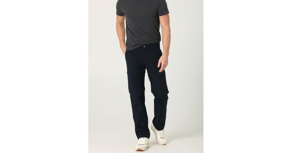 Lee Jeans Canvas Extreme Comfort Mvp Welt Pocket Cargo Pants in Black ...