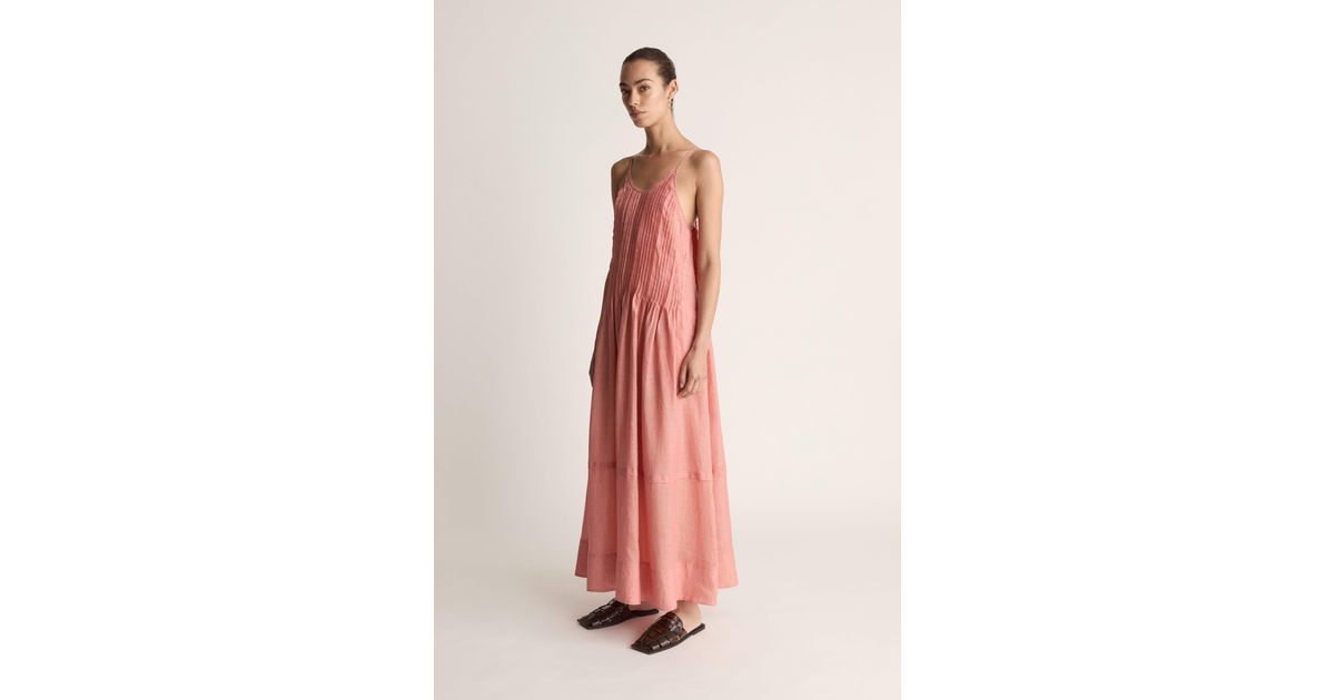 strapless open back dress Edel Pink Satin Strapless Maxi Dress With Drape  Club L London