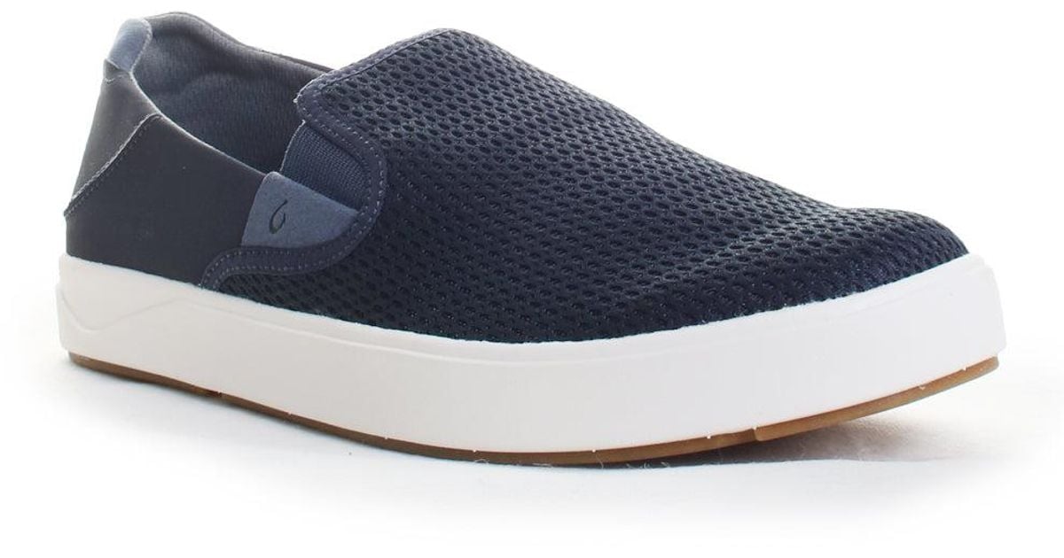 Olukai Lae'ahi Slip-on Sneakers In Blue For Men 