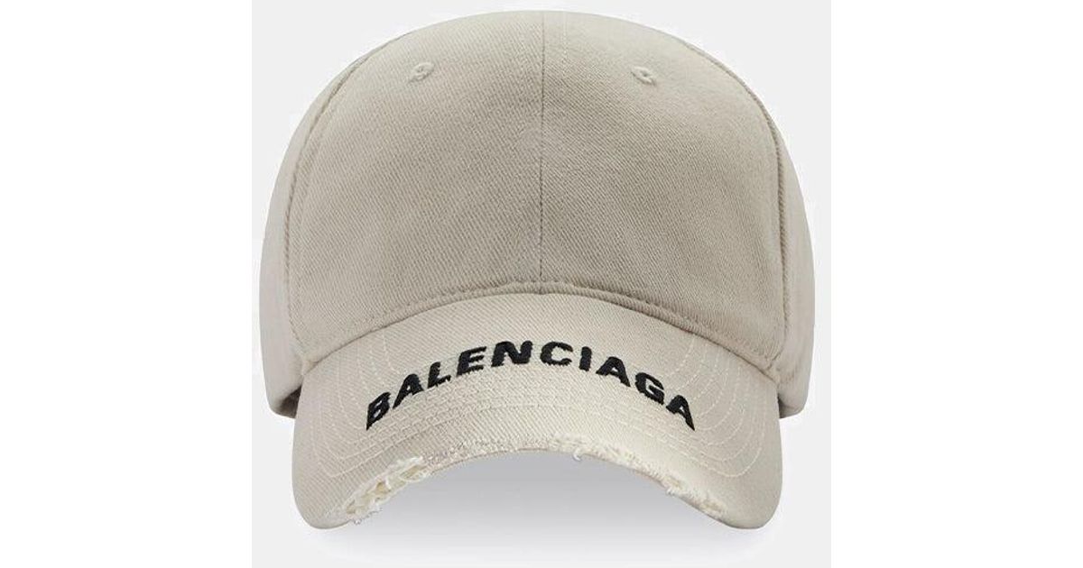 Balenciaga Cotton Chalky White Logo 