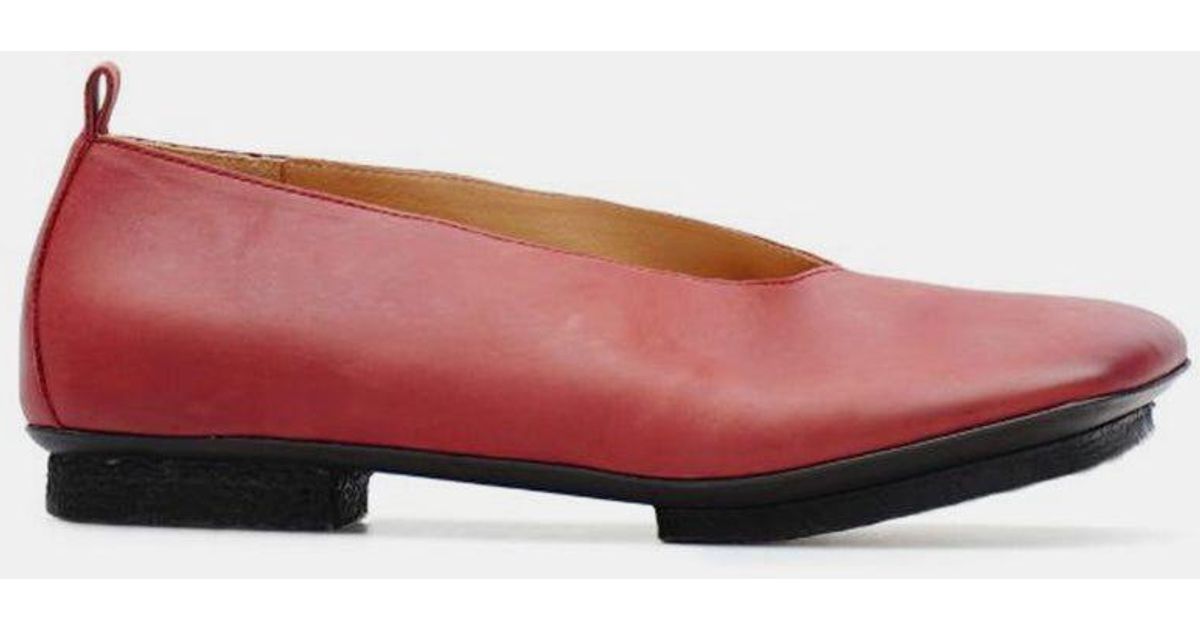 Uma Wang Stone Ballet Shoe in Red | Lyst