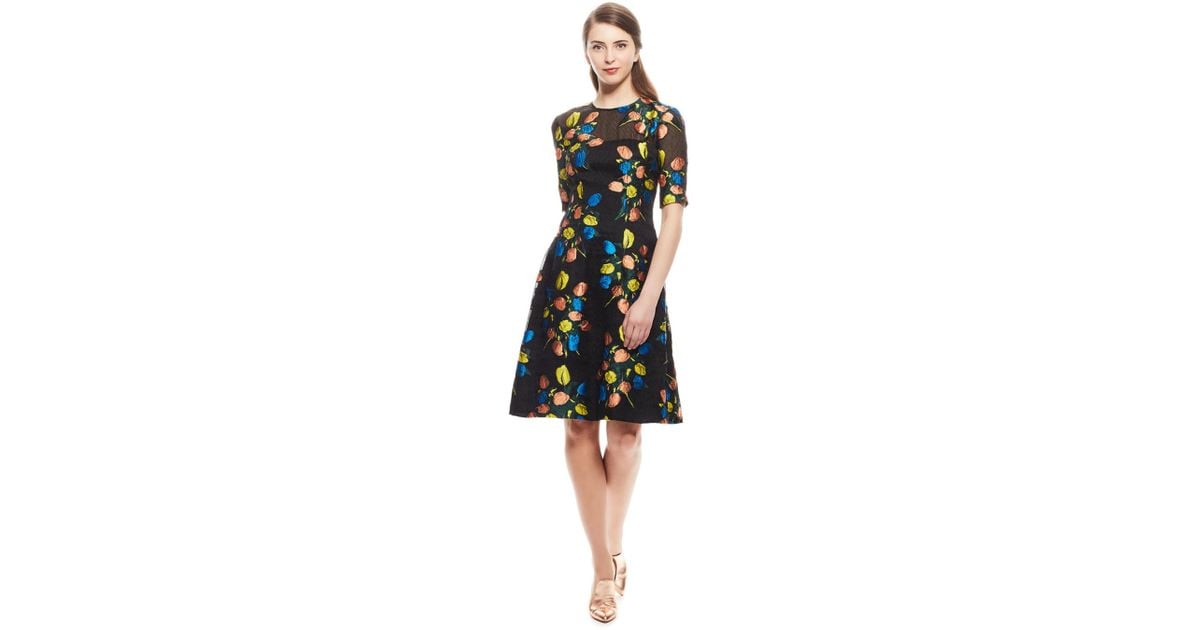 lela rose black dress