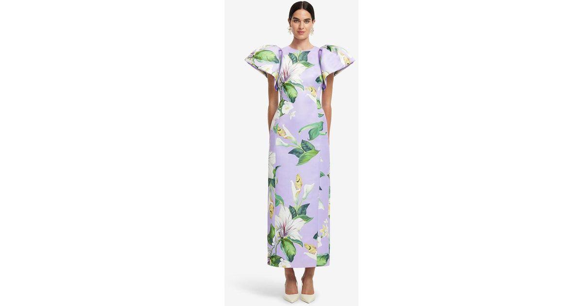 LEO LIN Lucinda Maxi Dress in Blue | Lyst LEO LIN Lucinda Maxi Dress in Blue | Lyst