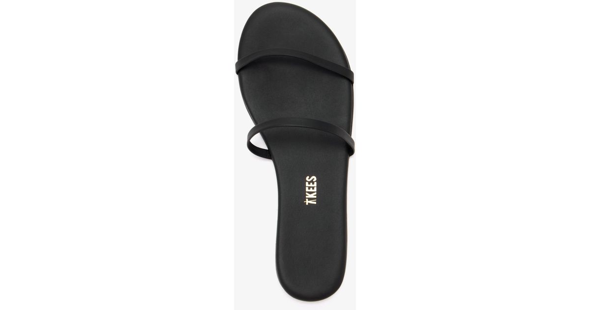 TKEES Gemma Sable Flip Flops in Black | Lyst