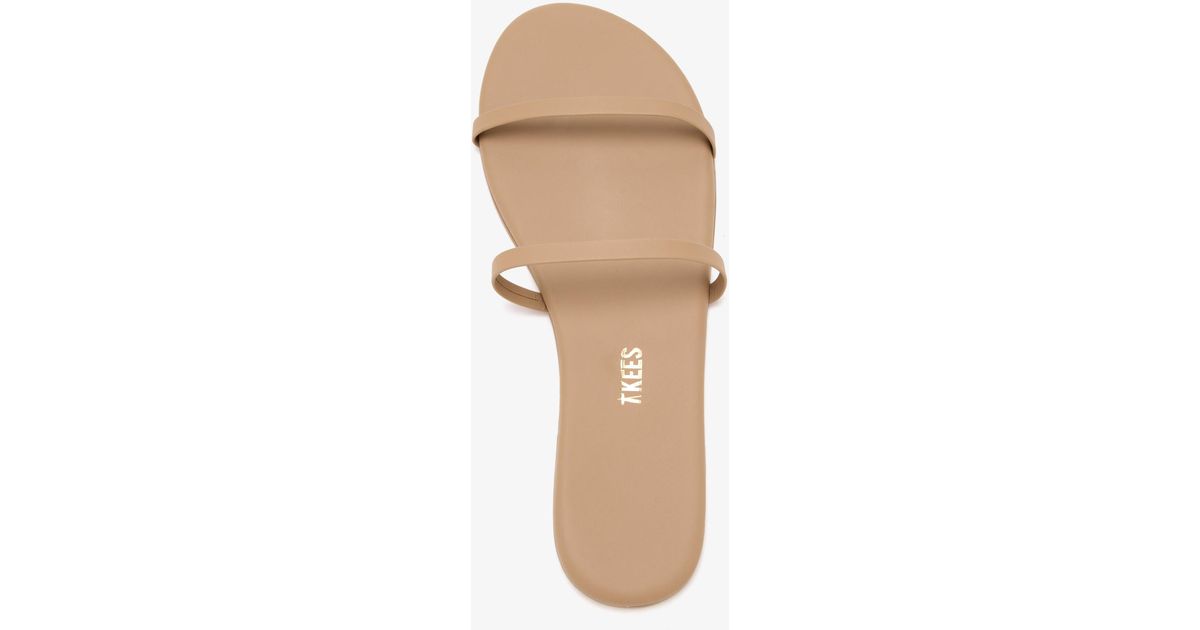 TKEES Gemma Flip Flops in White | Lyst