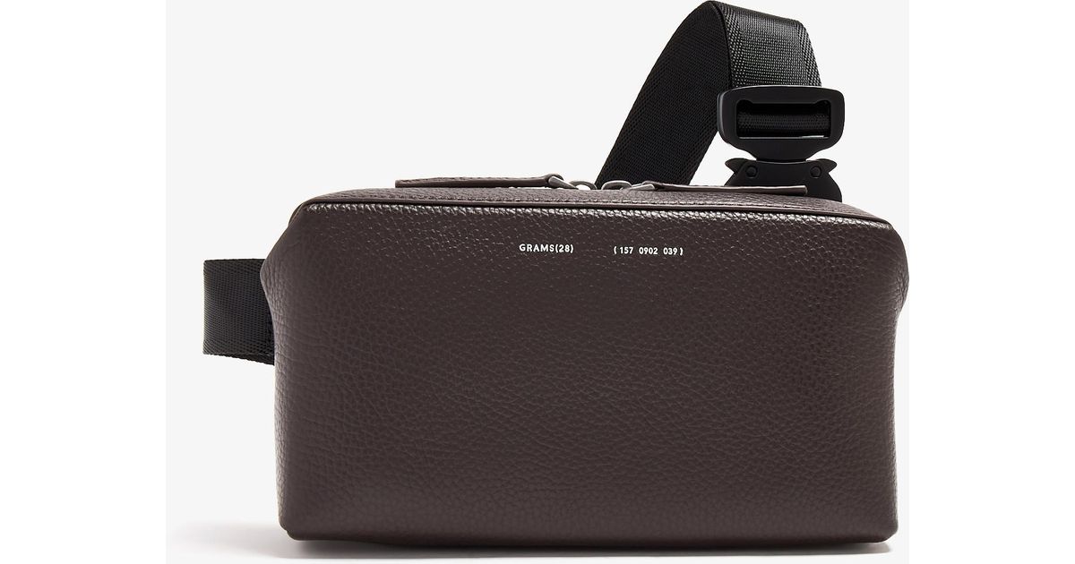 GRAMS28 157 Essential Sling Bag in Brown for Men | Lyst