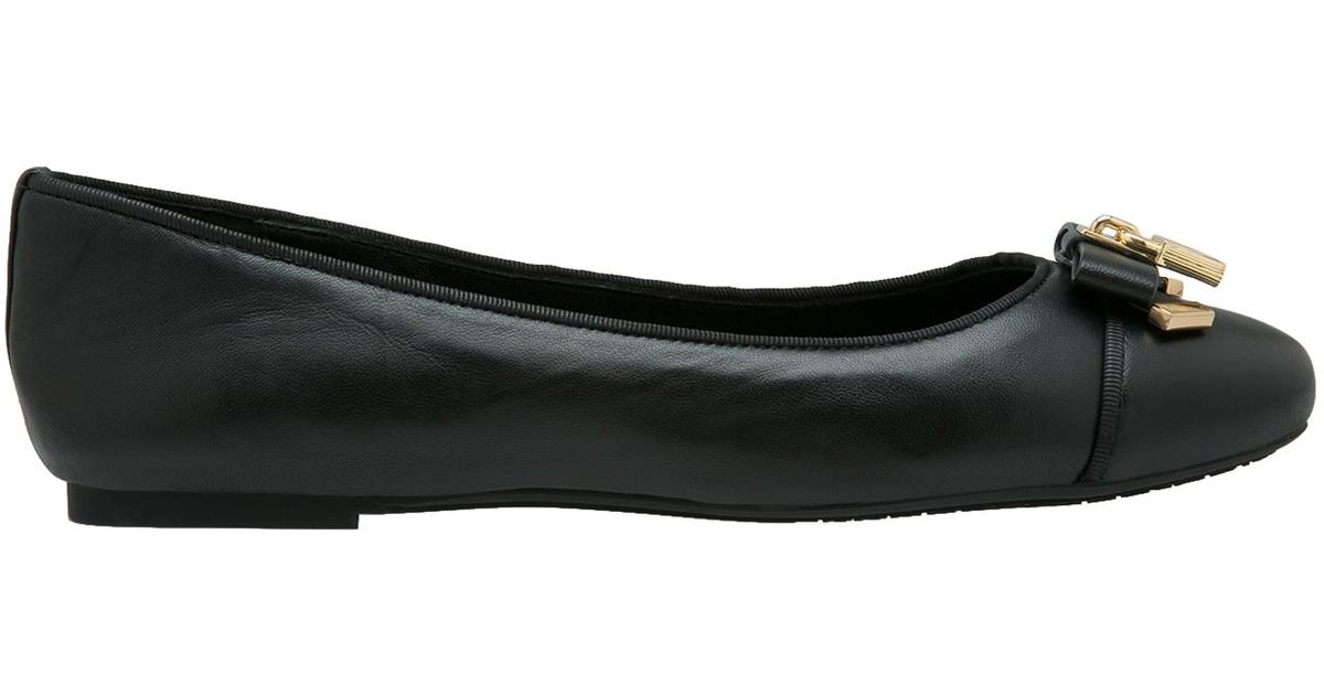 michael kors alice logo ballet flat
