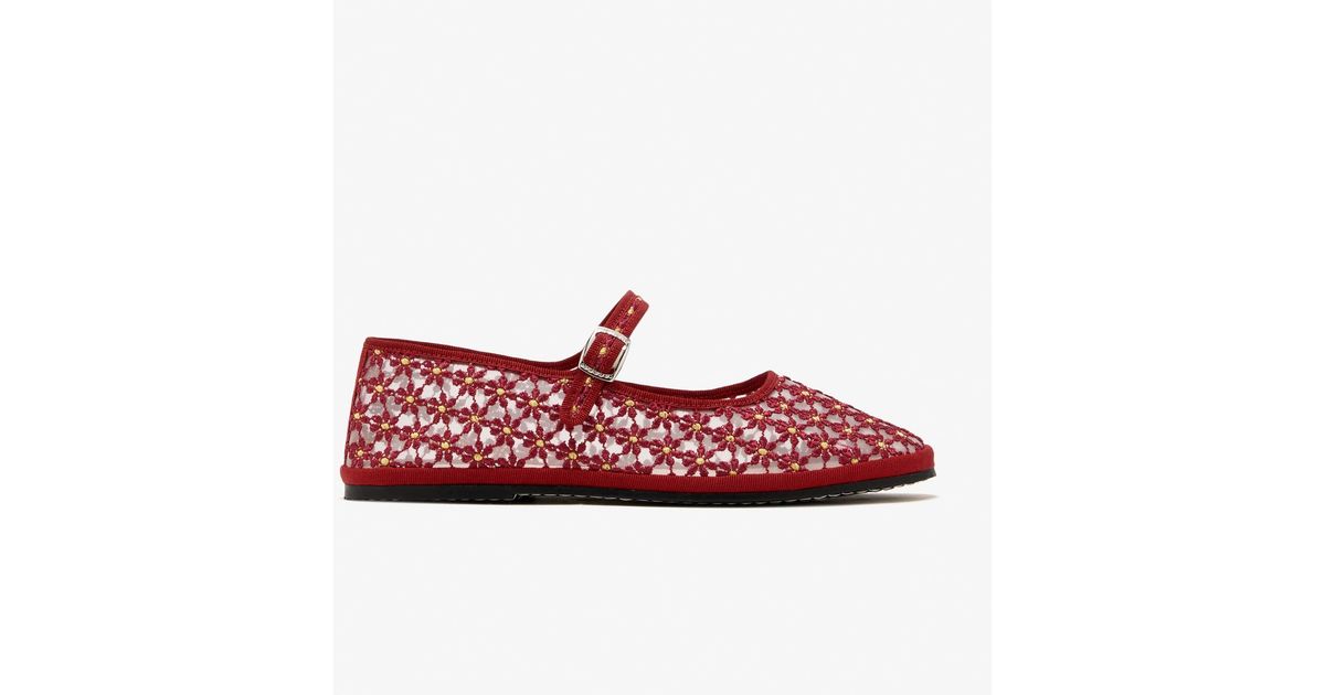 Capulet Bambina Rubina Mary Jane Shoes in Red | Lyst