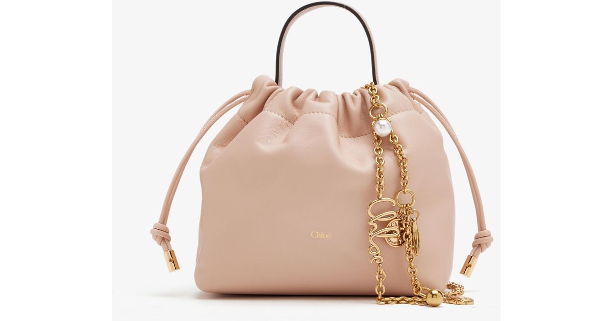 Chloé Mini Icons Shoulder Bag in Pink | Lyst