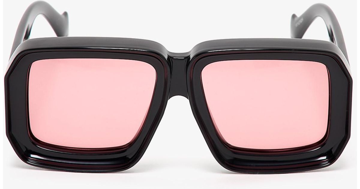 LOEWE Paula\'s Ibiza Signature cat-eye PINK LENSES sunglasses LOEWE EYEWEAR + Paula main image 3