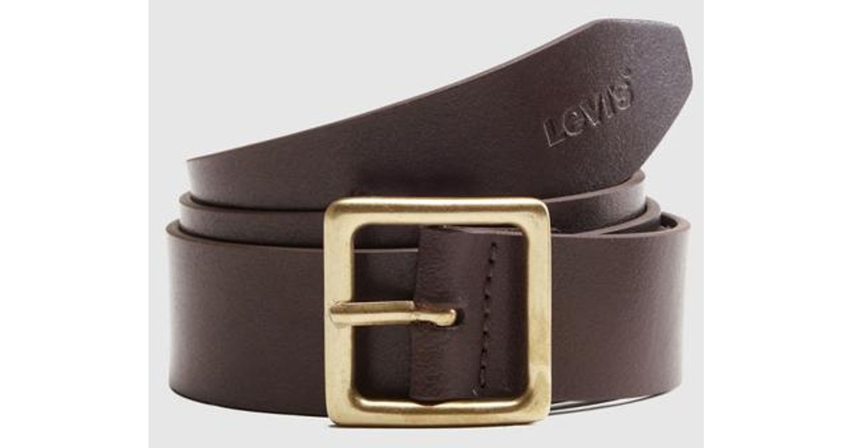 Levi's Carson Core Belt in Brown for Men | Lyst UK