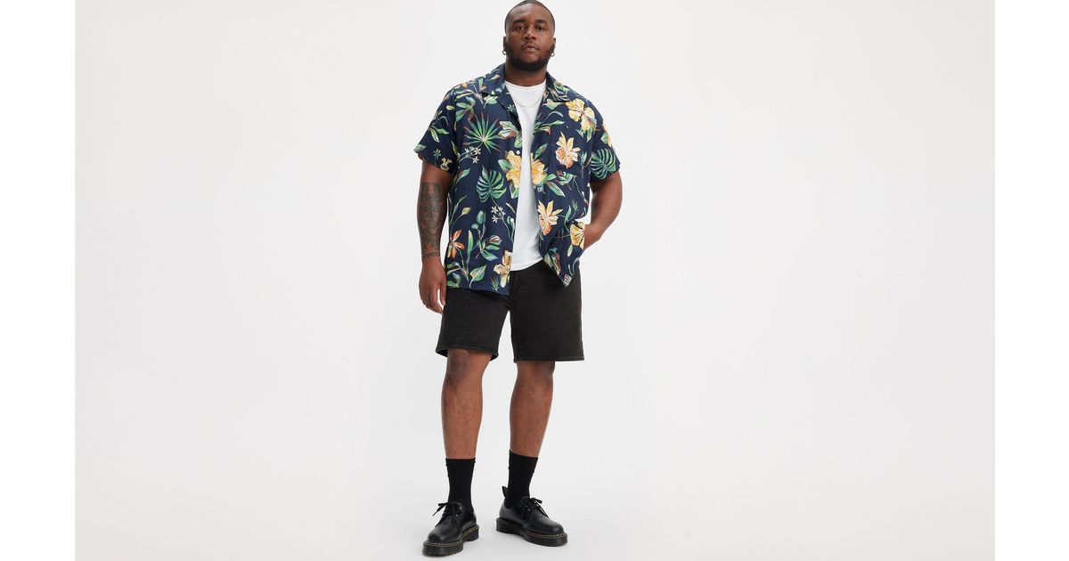 Levi s 501 Original Shorts big Tall in Black for Men Lyst UK