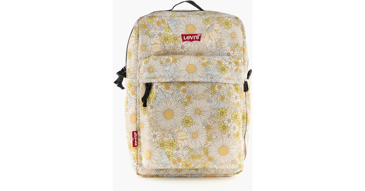 pale yellow backpack