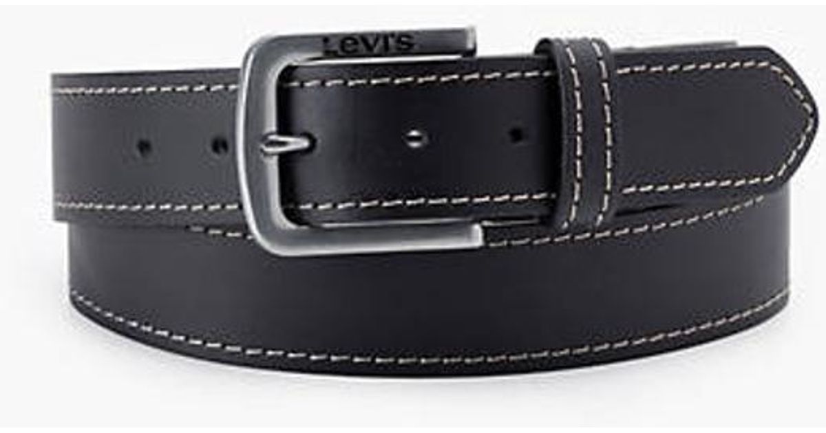 Levi's Reversible riem van leer • Zwart • de Bijenkorf