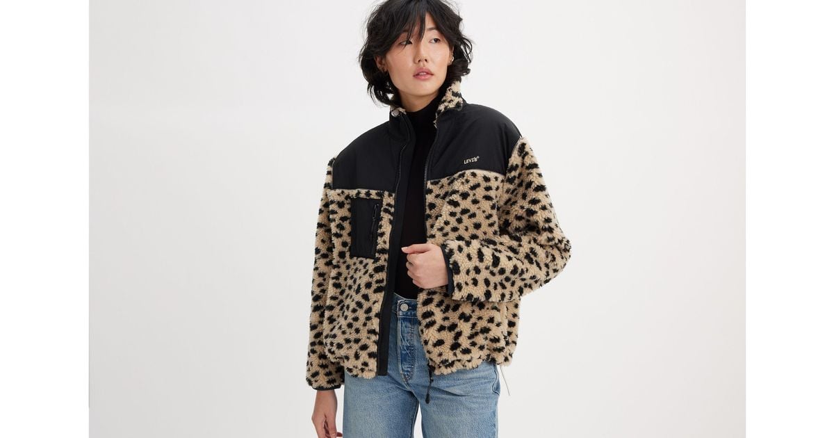 Veste sherpa big foot Levi s en coloris Noir Lyst