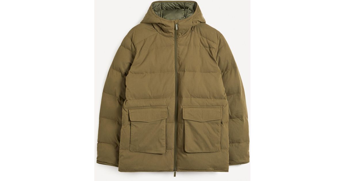 mason hooded puffer jacket