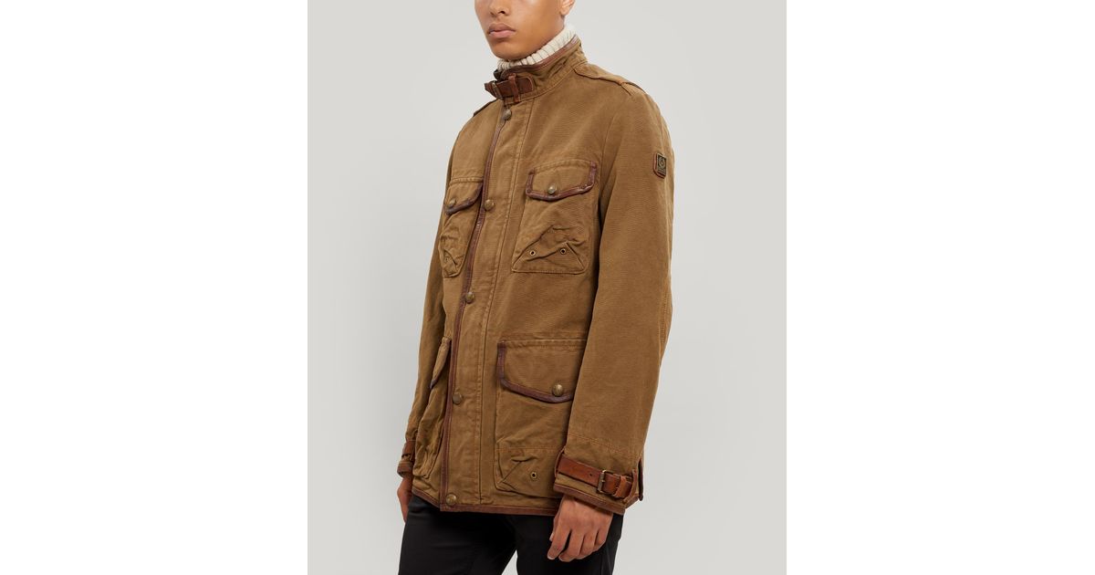 belstaff canvas jacket