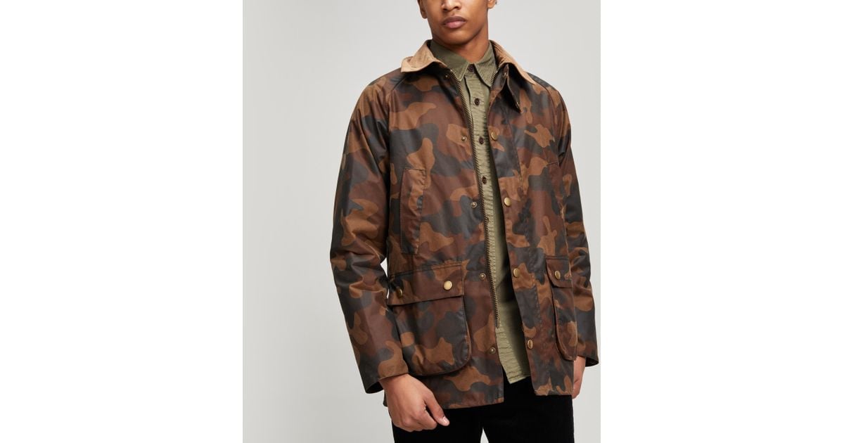 مغامر barbour bedale camo 