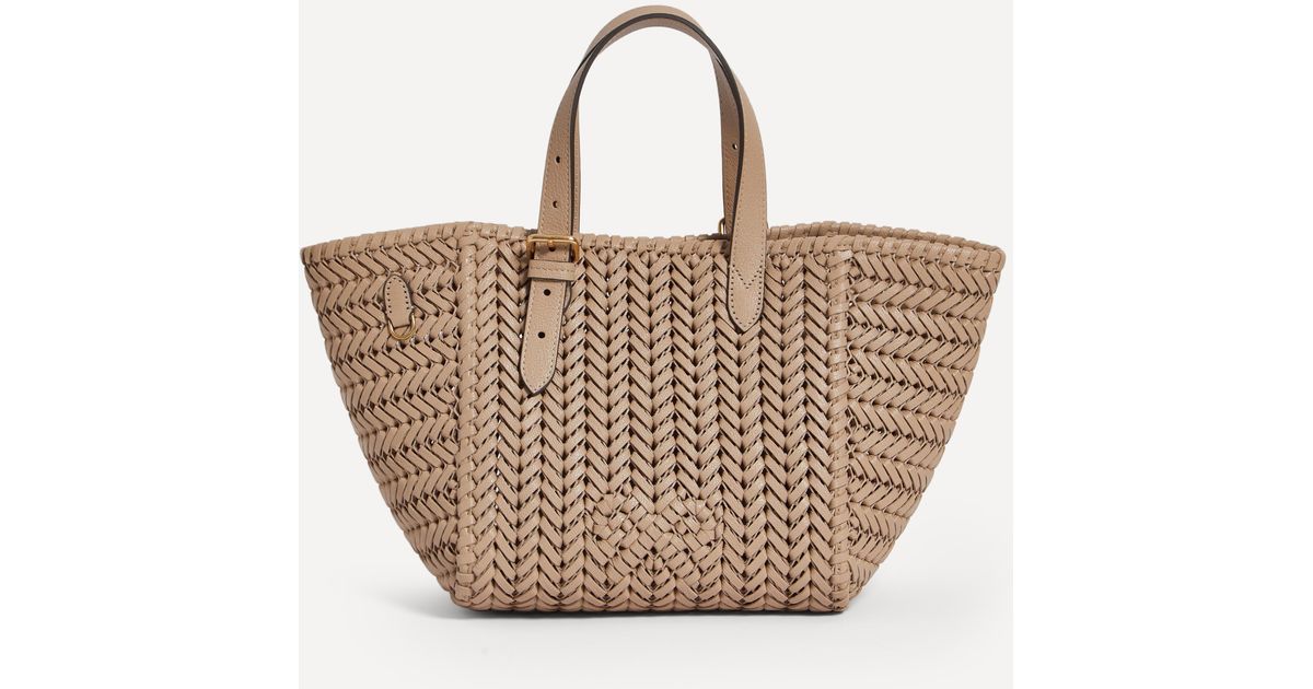 Anya Hindmarch Women's Neeson Square Tote Bag in Natural | Lyst UK