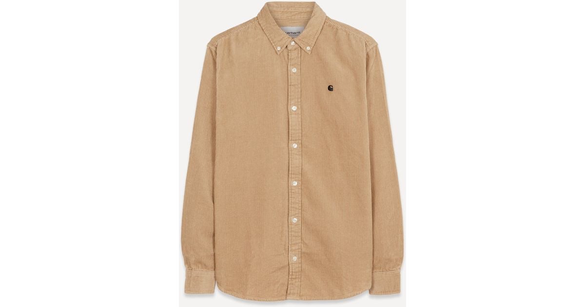 carhartt cord overshirt