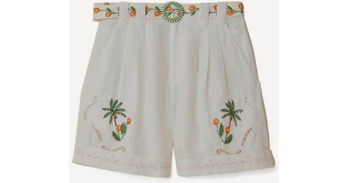 Off-White Garden Tiles Richelieu Shorts
