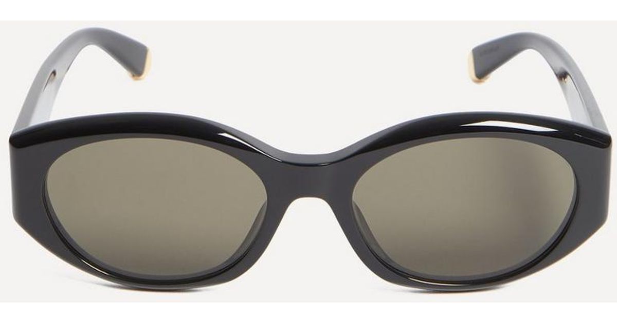 Stella McCartney Oval Sunglasses in Grey Lyst UK