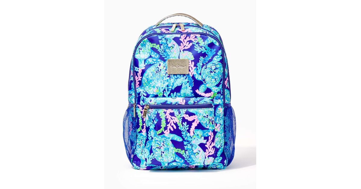 lilly inspired diaper backpack