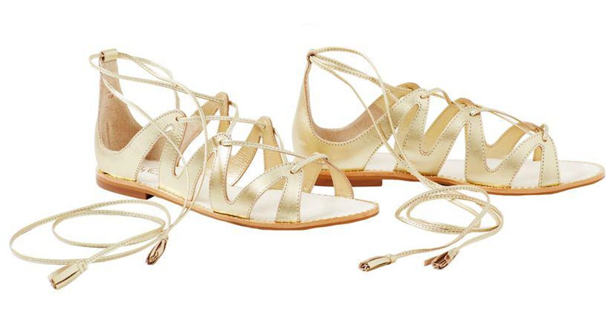 lilly pulitzer gold sandals