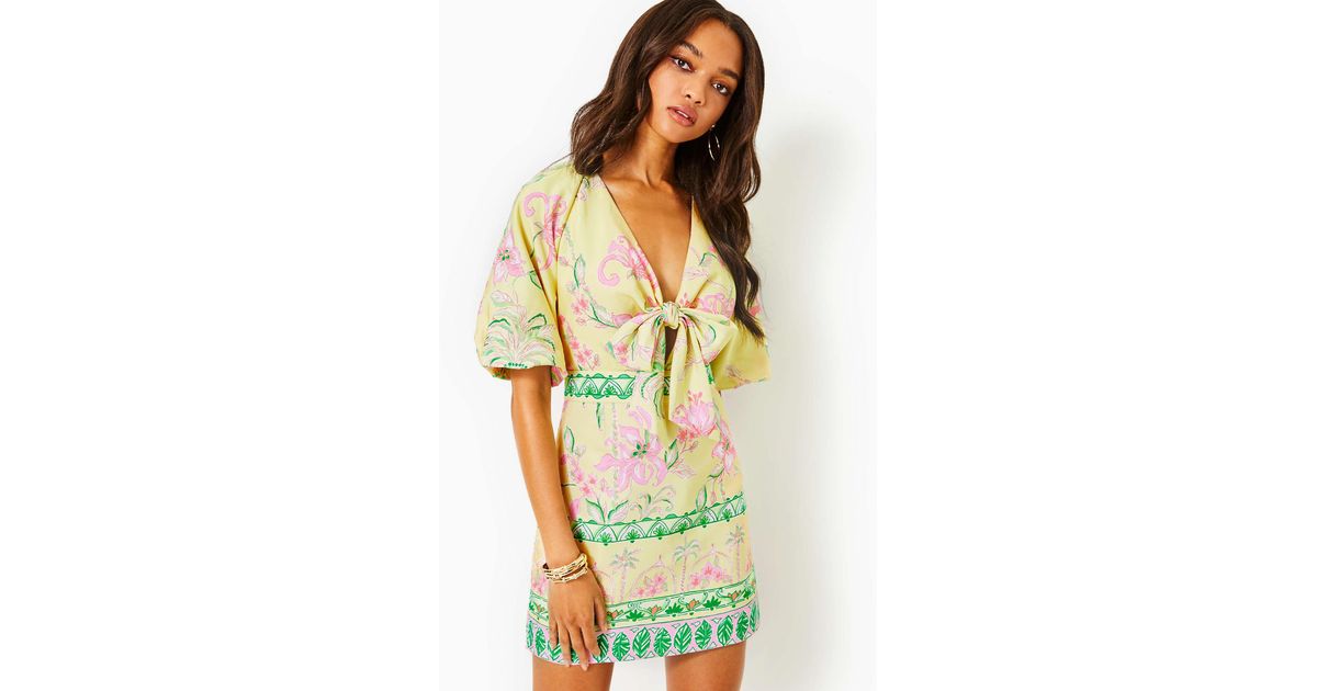 Romper Designer By Lilly Pulitzer In Blue & White, Size: Xs main image 1