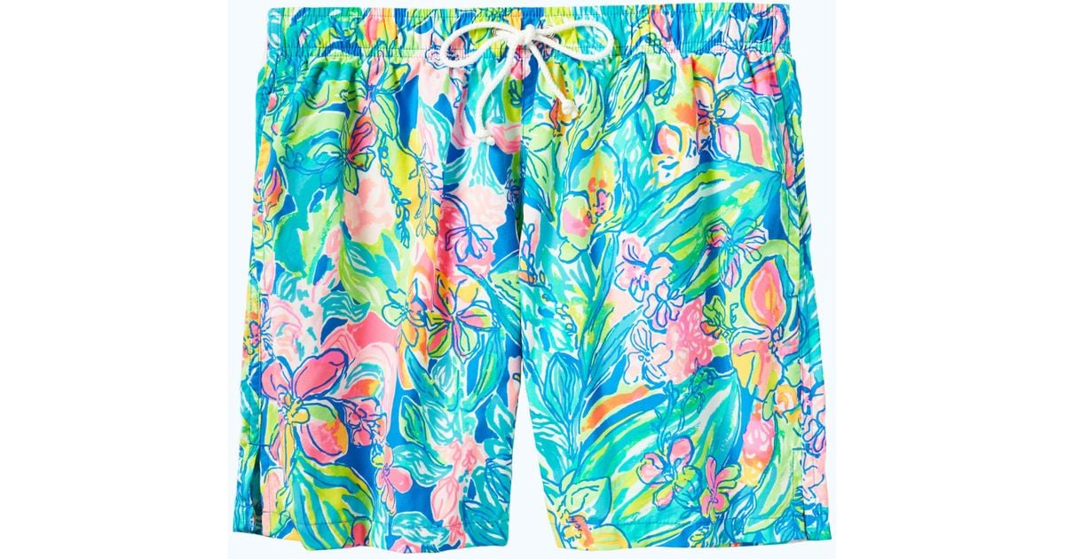 lilly pulitzer swim trunks