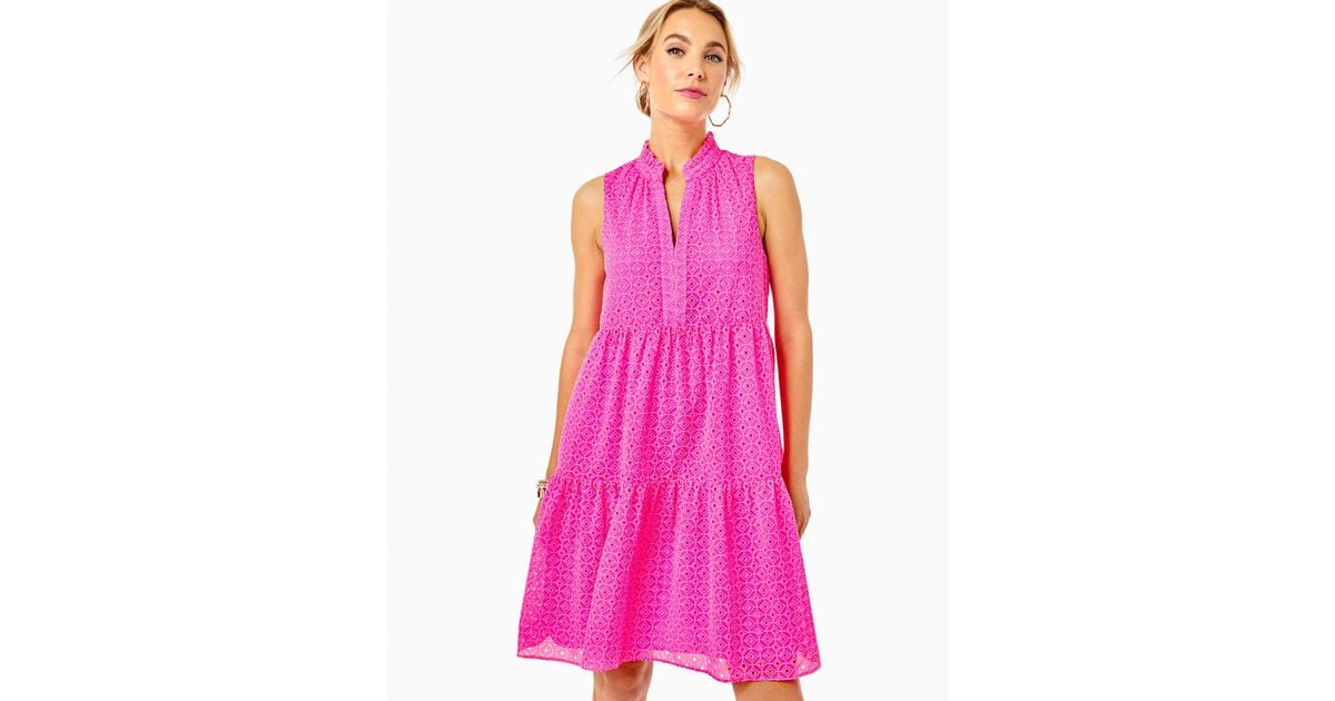 Lilly Pulitzer Novella Swing Dress in Pink Lyst