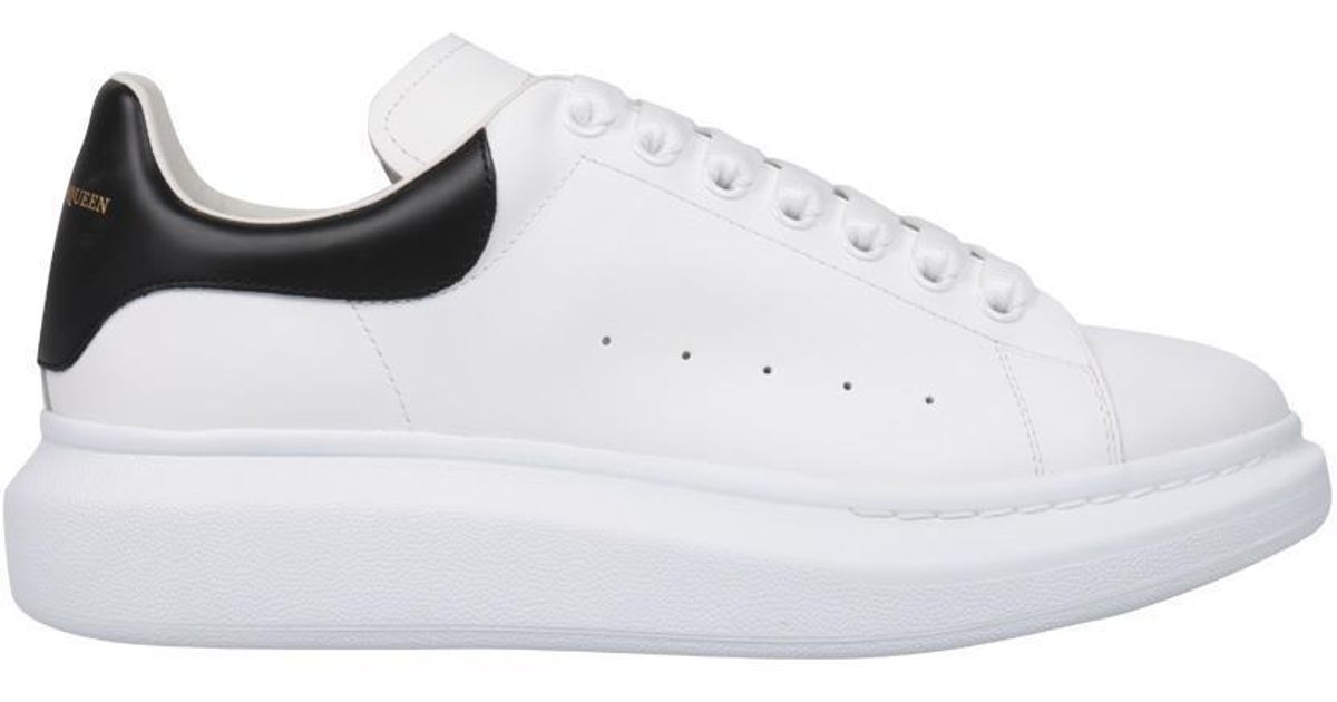 Alexander McQueen - White Sneakers Pelle Con Plateau for Men - Lyst Alexander McQueen - White Sneakers Pelle Con Plateau for Men - Lyst