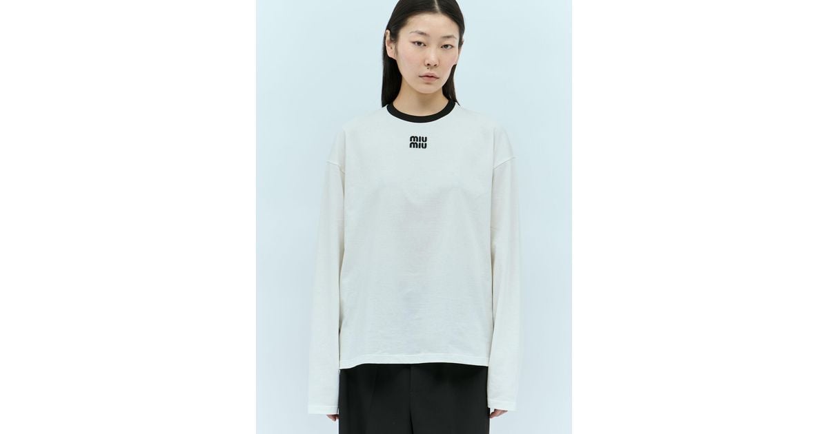 miu-miu-White-Logo-Patch-Long-