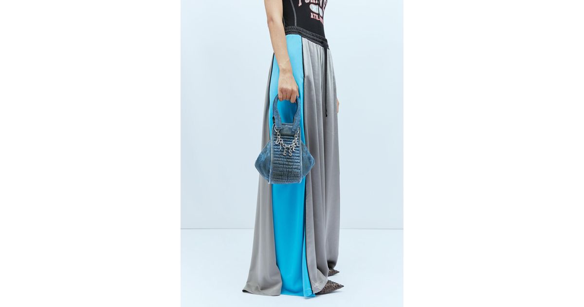 DIESEL D-vina-xs Handbag in Blue | Lyst