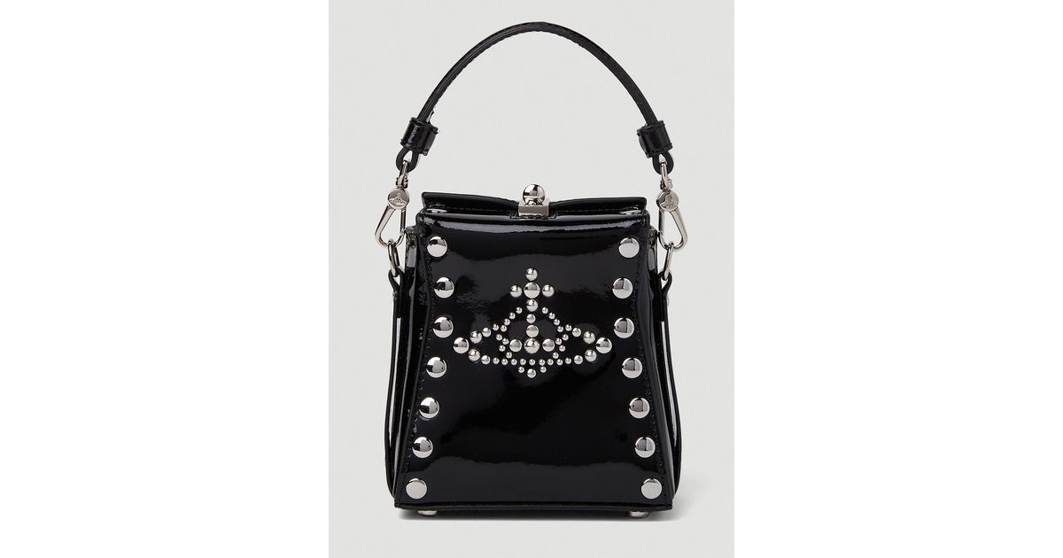 Vivienne Westwood Kelly Small Handbag in Black | Lyst