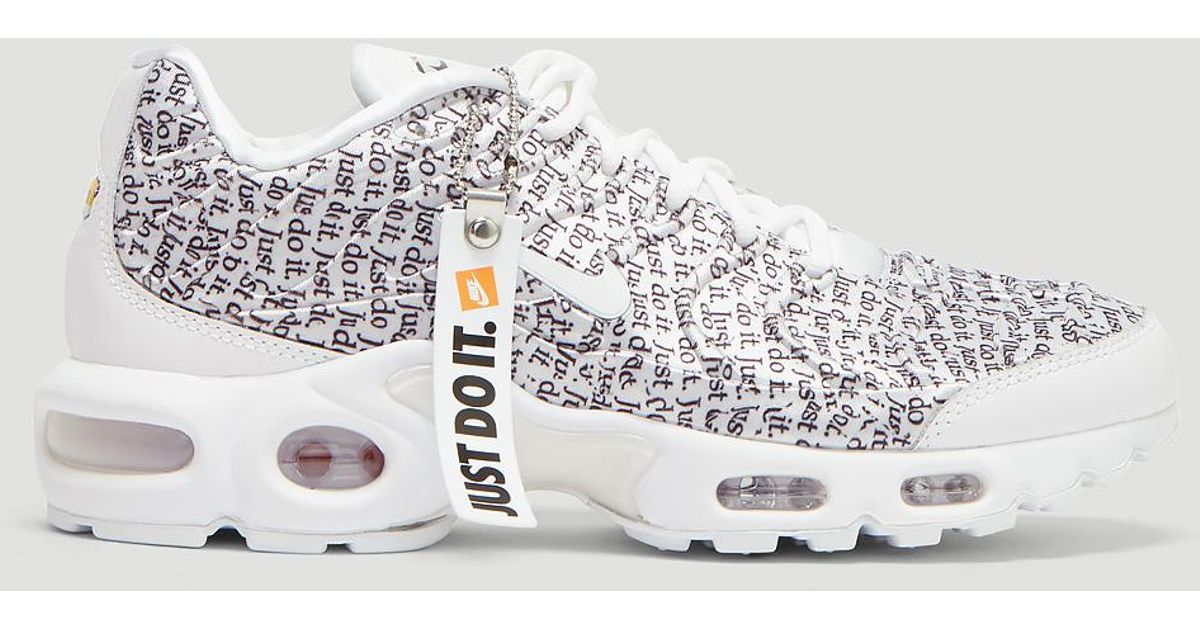 Nike Just Do It Tn Air Max Plus Se Sneakers In White | Lyst Australia