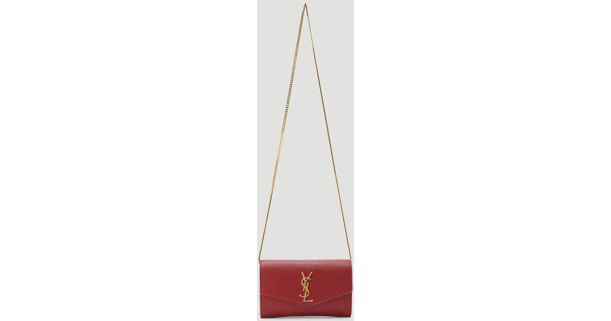 Saint Laurent Uptown Shoulder Bag in White Lyst UK