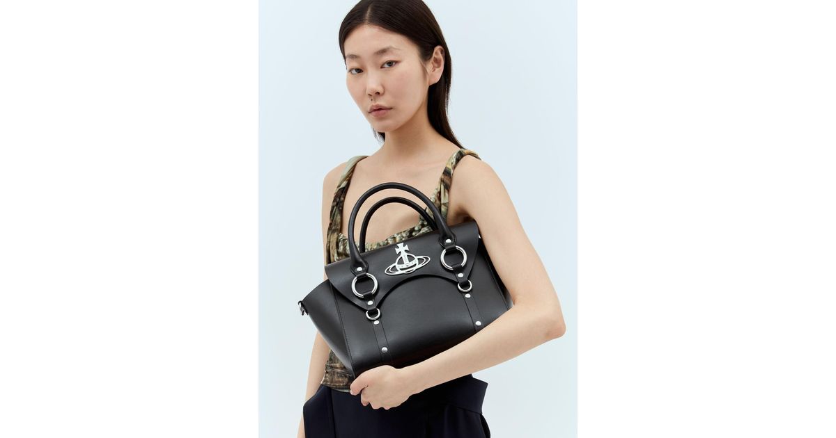 Vivienne Westwood Betty Medium Handbag in Grey | Lyst Canada